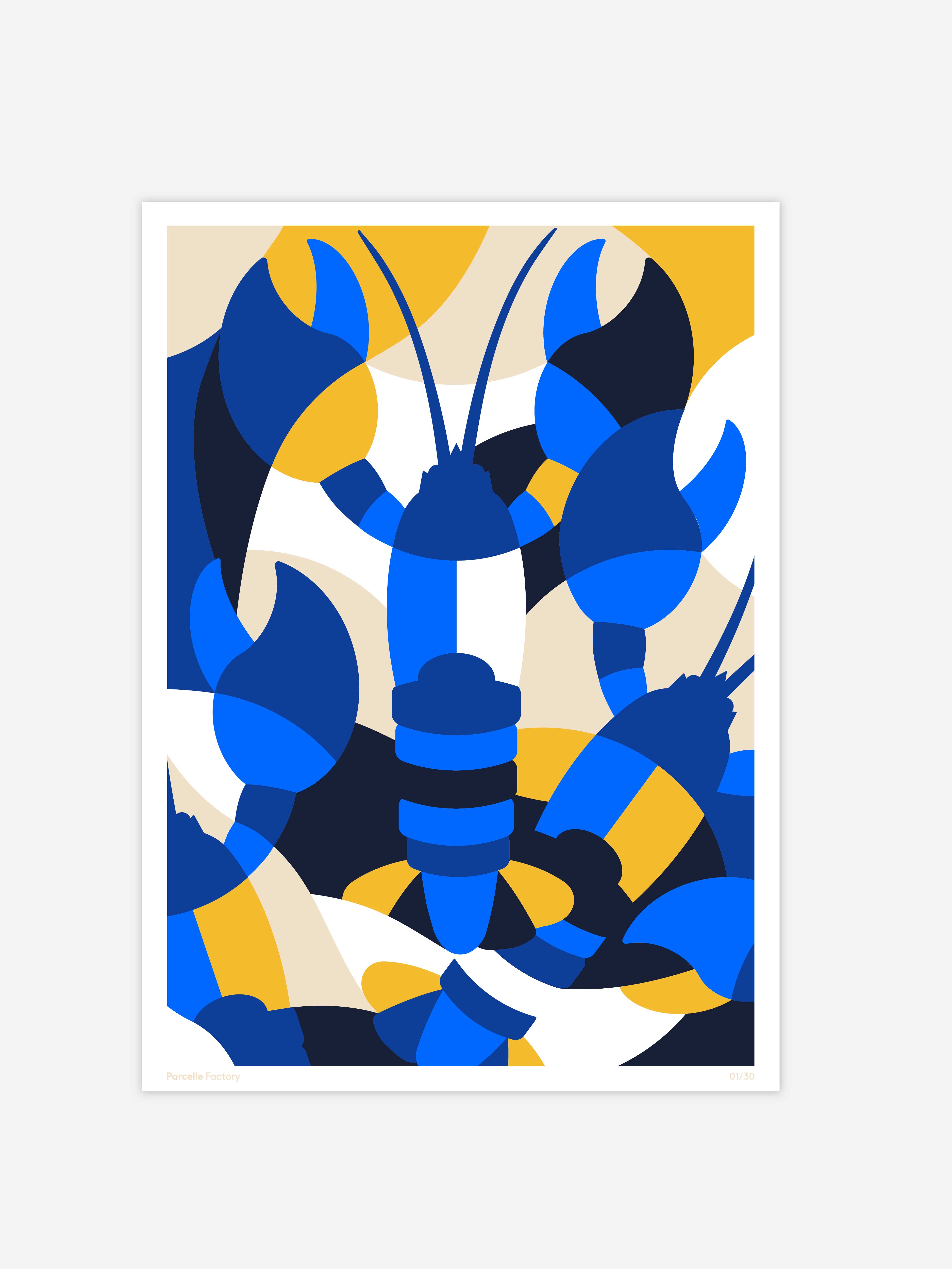 Tirage limité - Homards bleus