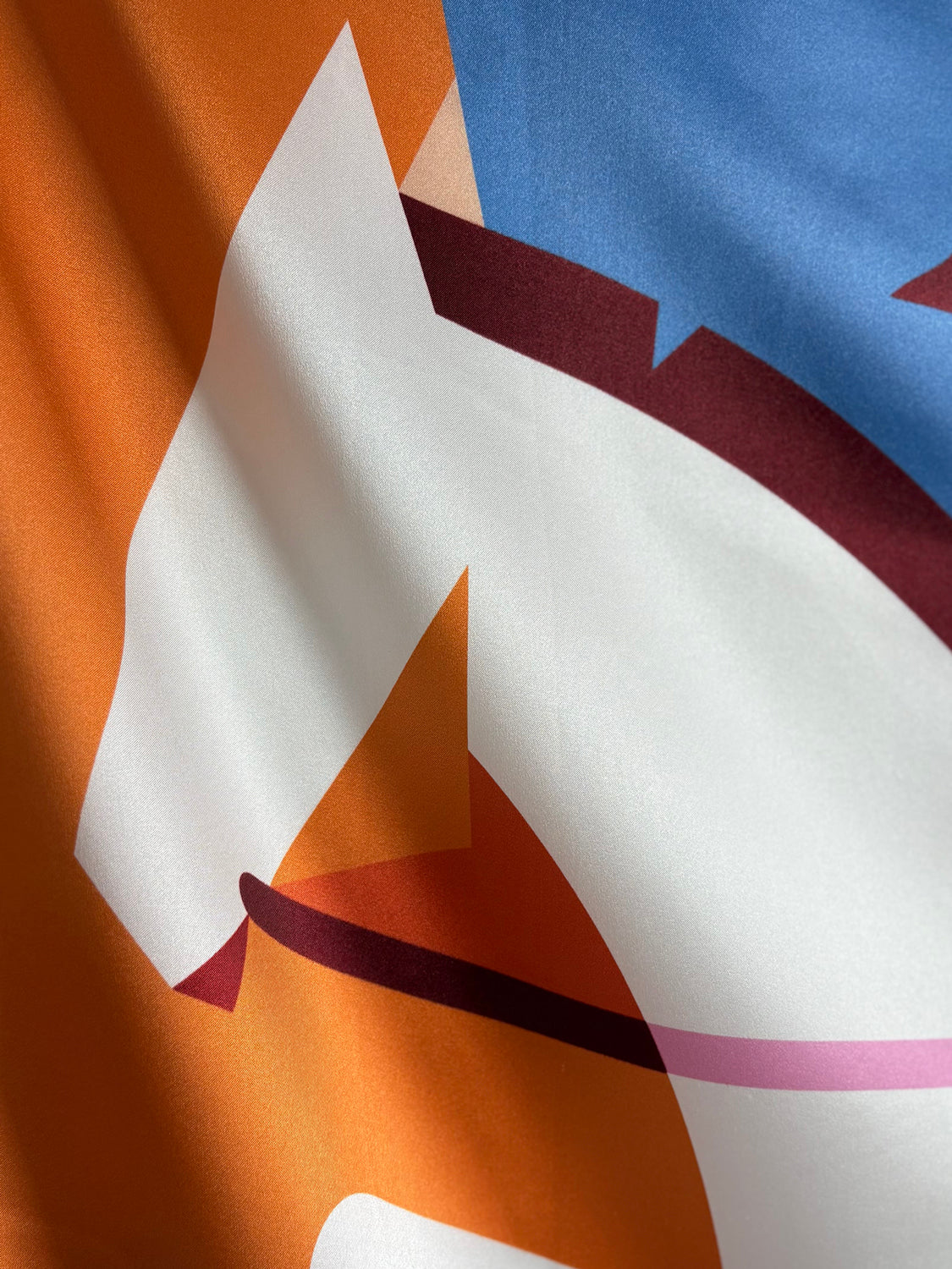 Foulard carré 70 - Le Cavalier