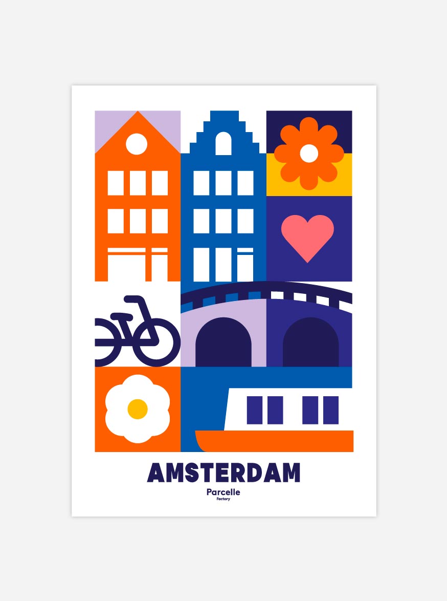 Affiche - Amsterdam