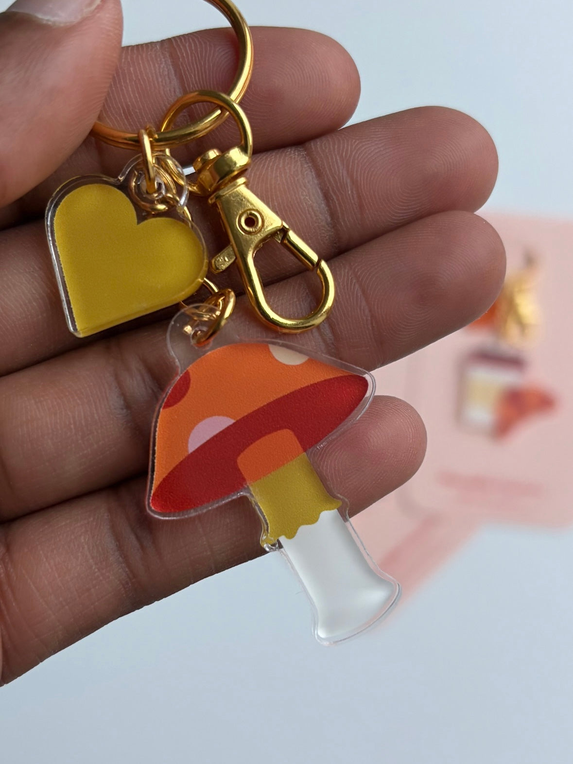 Porte-clés Champignon