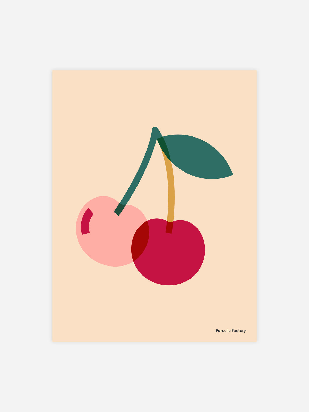 Affiche Petit et Grands - Cerises