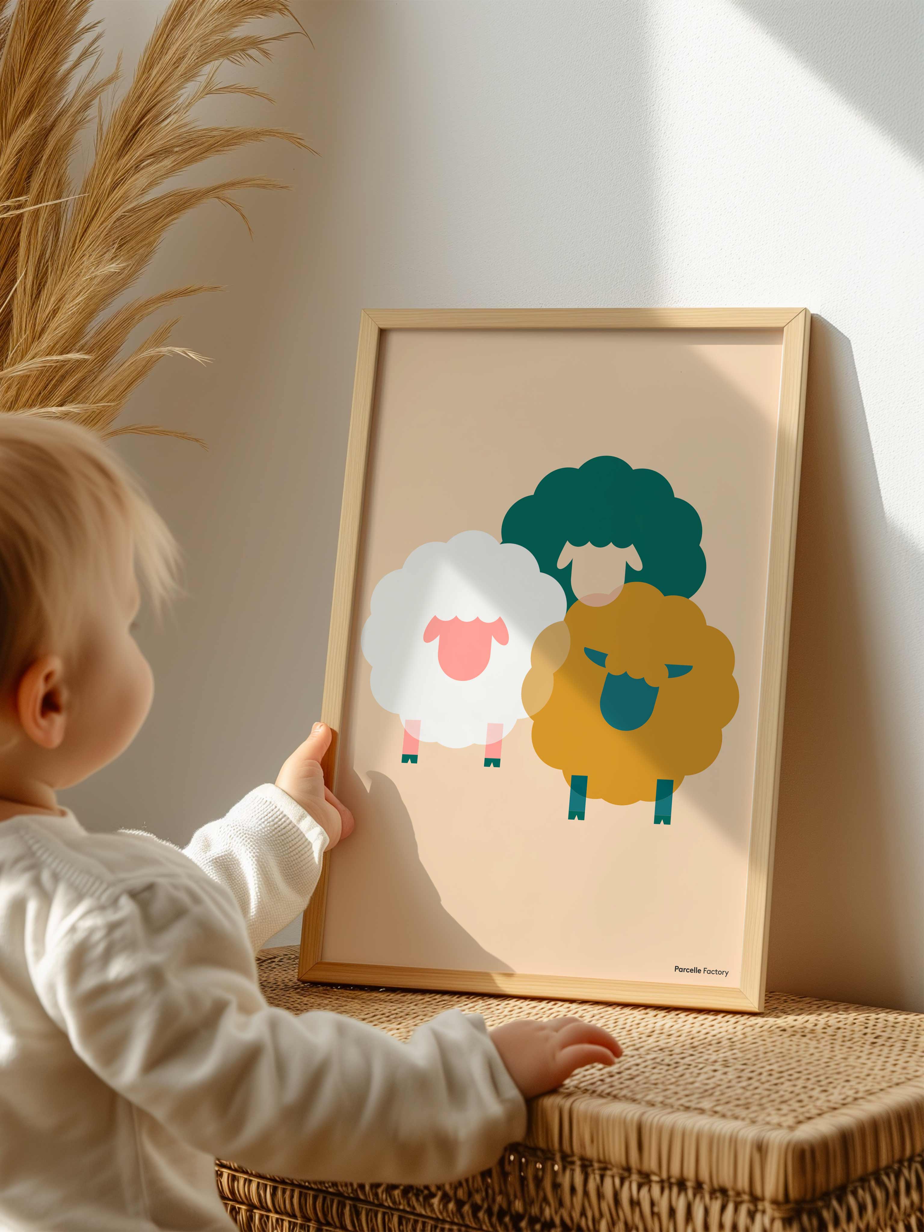 Affiche - Moutons