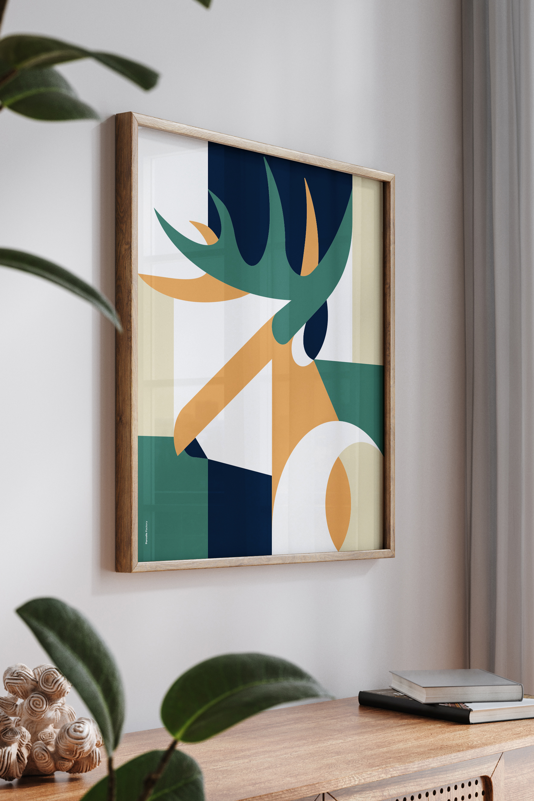 Cerf -  Affiche
